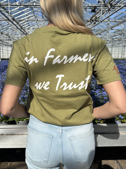 boerin tshirt groen