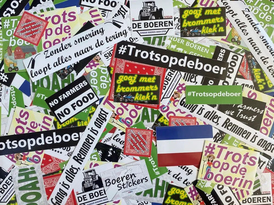boeren stickers