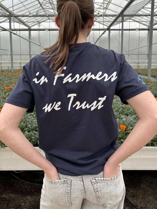 in farmers we trust vrouwen kleding blauw