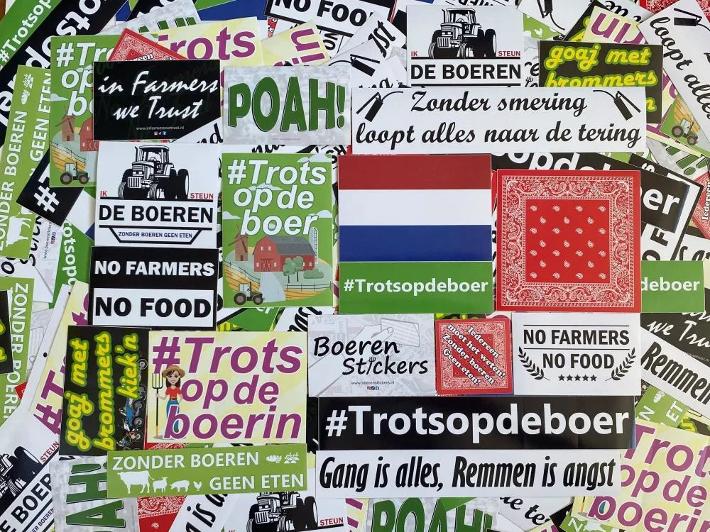 boeren stickers