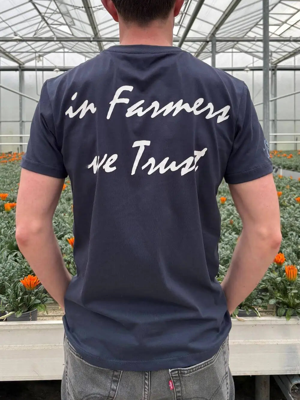 in farmers we trust donker blauw kleding man 